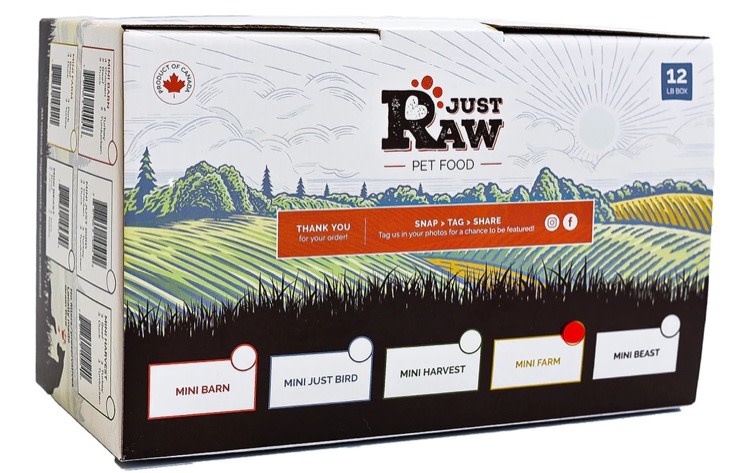 Just Raw Just Raw Mini Farm Combo 12lb