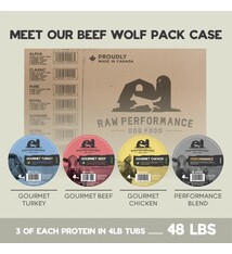 Raw Performance Raw Performance Beef Wolf Pack, 48lb