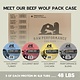 Raw Performance Raw Performance Beef Wolf Pack, 48lb