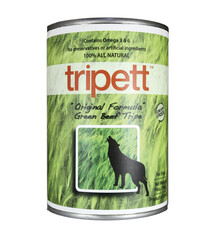 PetKind Tripett Green Beef Tripe Can, 14oz CASE
