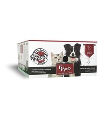 1st Moz Pet 1st MOZ Pet Cold Sterilized Raw Beef Dog Food Roll, 2lb CASE