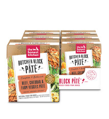 Honest Kitchen Honest Kitchen Butchers Block Beef, Cheddar & Farm Veggies Pate Dog Food, 10.5oz CASE