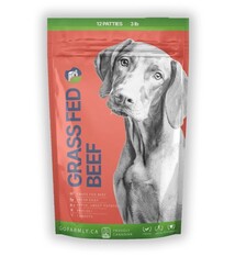 Farmly Farmly Gently Cooked Grass Fed Beef Patties, 3lb