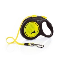 Flexi Flexi Leash Neon Flat Tape 5M, LARGE,