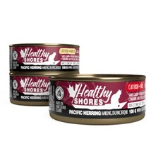 Healthy Shores Healthy Shores Pacific Herring Cat Food, 100g