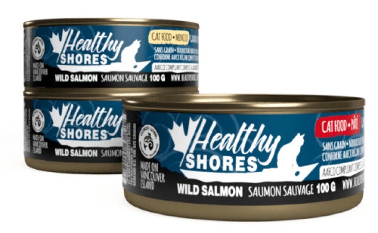 Healthy Shores Healthy Shores Wild Salmon Cat Food, 100g