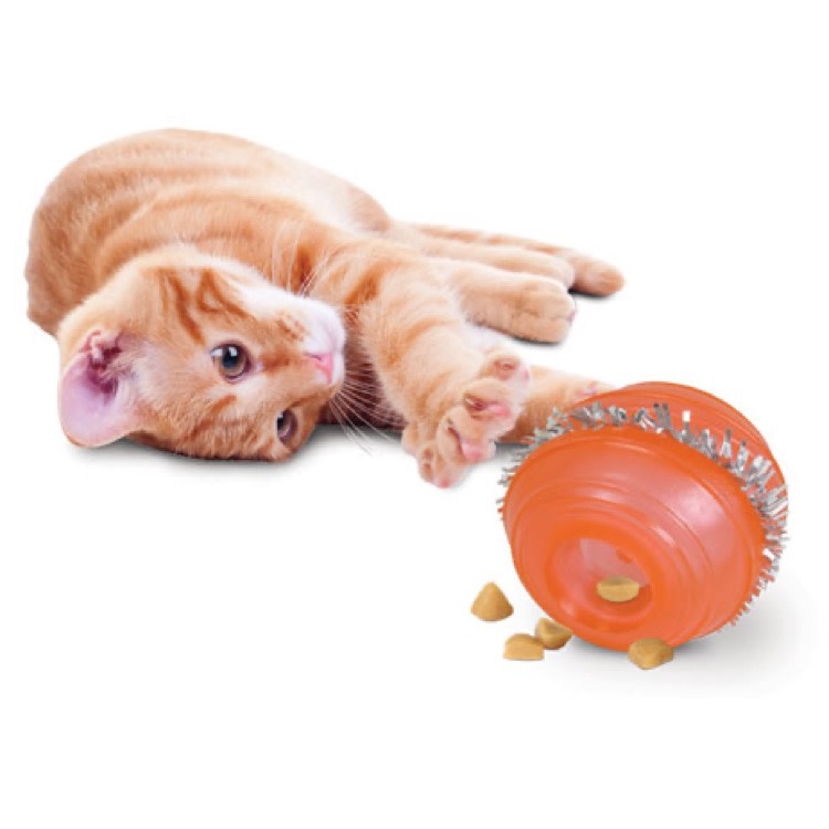 Omega Paw Omega Paw Tricky Treat Ball Cat Toy