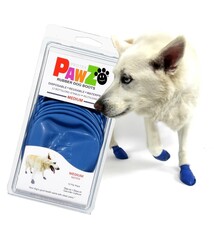 PAWZ PAWZ Reusable Boots Blue, Medium