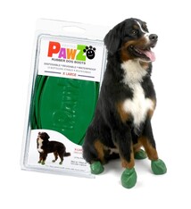PAWZ PAWZ Reusable Boots Green, XLarge