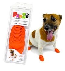 PAWZ PAWZ Reusable Boots Orange, XSmall
