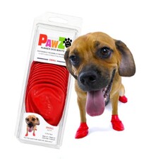 PAWZ PAWZ Reusable Boots Red, Small