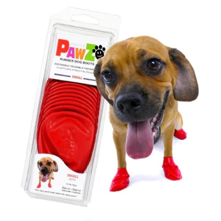 PAWZ PAWZ Reusable Boots Red, Small