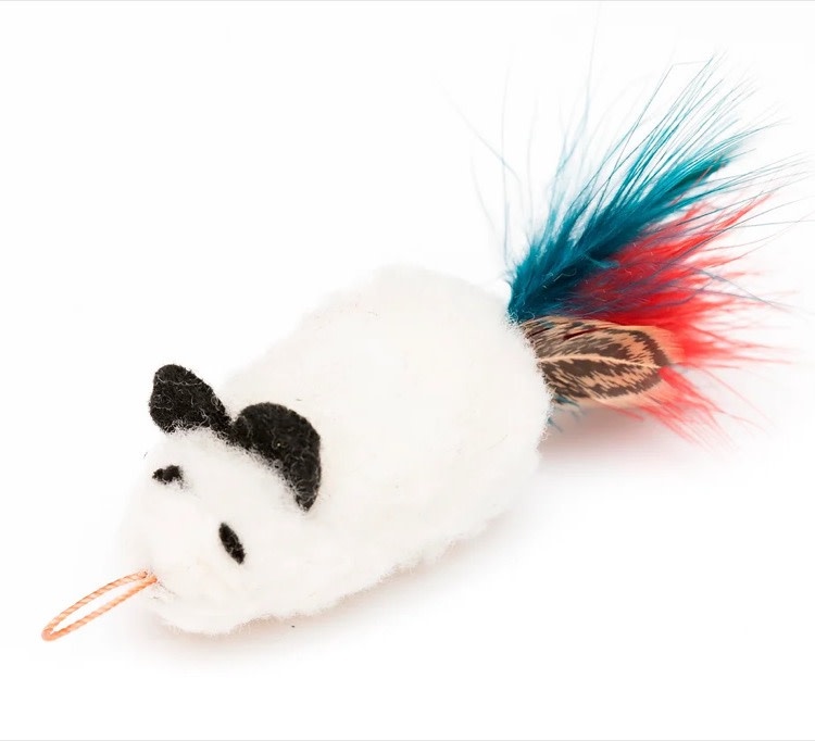 Cat Lures Cat Lures Wooly Feather Mouse