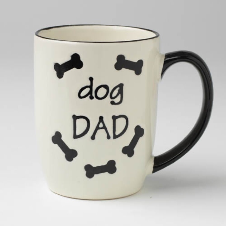 petrageous Petrageous Natural Dog Dad Mug, 24oz