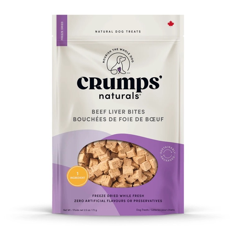 Crumps Crumps Naturals Beef Liver Bites, 72g