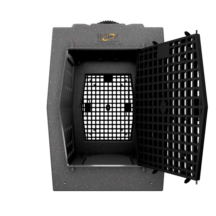 Ruff Land Ruff Land Double Door Kennel Front & Back Entry