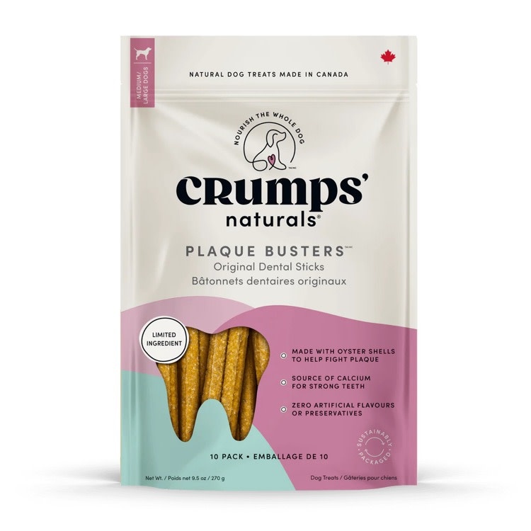 Crumps Crumps Naturals Plaque Busters Original 3.5", 18-Pack