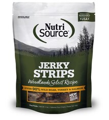 NutriSource Nutri Source Jerky Strips Woodlands  4oz