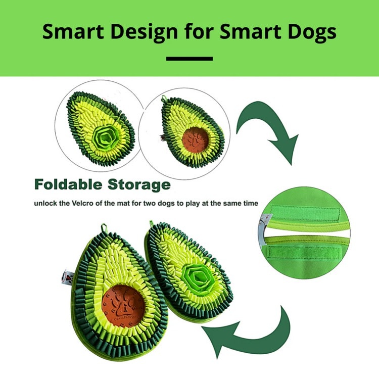 PawzNDogz PawzNDogz Snuffle Mats Delicious Avacado