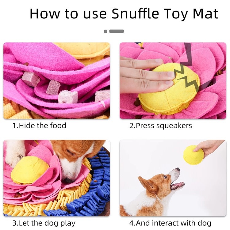 PawzNDogz PawzNDogz Snuffle Mats Divine Lotus