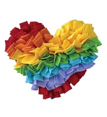 FouFou Dog FouFou Dog FouFit  One Love Snuffle Mat Heart