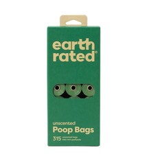 Eco Group Inc Earth Rated Poop Bags Unscented, 21-pack