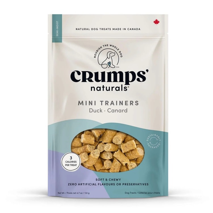 Crumps Crumps Naturals Duck Mini Trainers (Semi Moist), 300g