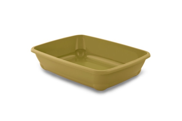Bergamo Bergamo Birba  Mustard Litter Pan, Large
