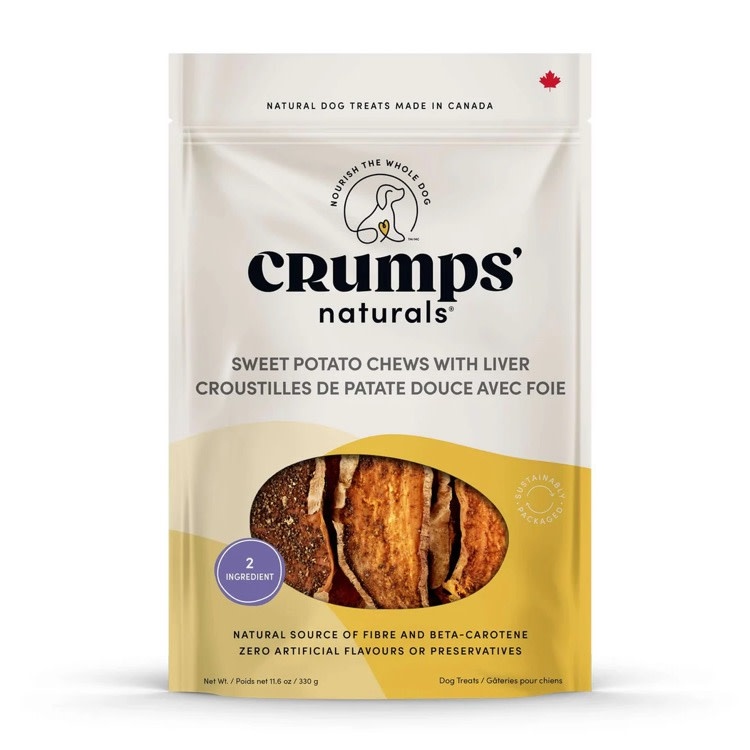 Crumps Crumps Naturals Sweet Potato Chews with Liver 612g