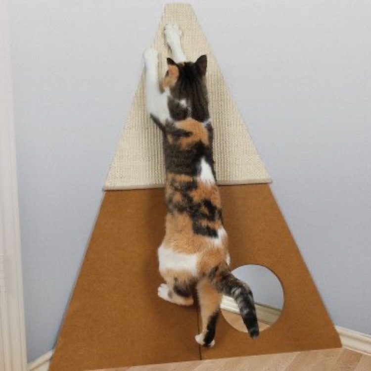 Omega Paw Smart Cat Bootsie's Corner Scratcher