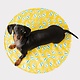 GF Pet GF Pet Round Ice Mat Yellow Dog