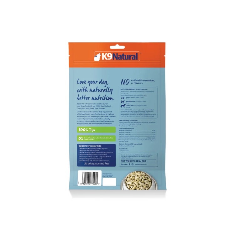 K9Natural K9 Natural™ Lamb Green Tripe Booster for Dogs