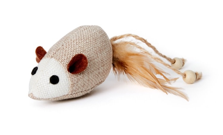 Budz Bud'z Cat Toy Feather Tail Mouse