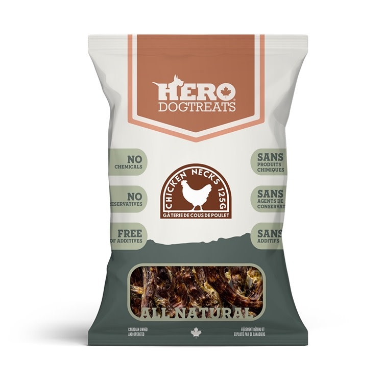 Hero Hero Pet Treats Chicken Necks 125g