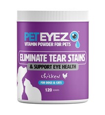 Pet Eyez Pet Eyez Tear Stain & Eye Support Supplement Chicken Flavour 120 scoops