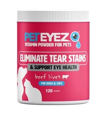 Pet Eyez Pet Eyez Tear Stain & Eye Support Supplement Beef Flavour 120 scoops