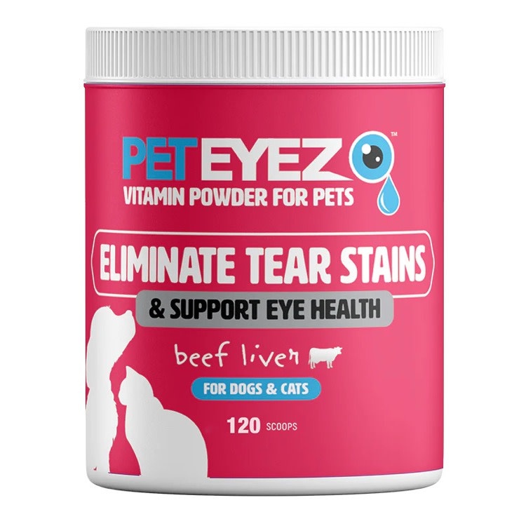 Pet Eyez Pet Eyez Tear Stain & Eye Support Supplement Beef Flavour 120 scoops