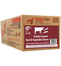 Totally Raw Totally Raw Ground Beef & Vegetables 14.9lbs