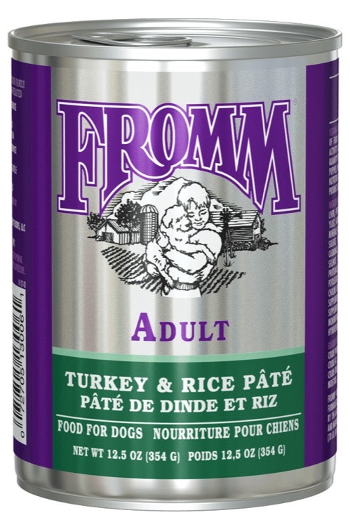 Fromm Fromm Classic Turkey & Rice Pate, 12.5oz CASE