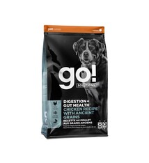 Petcurean Go! DOG Digestion & Gut Health Chicken with Ancient Grains, 22lb
