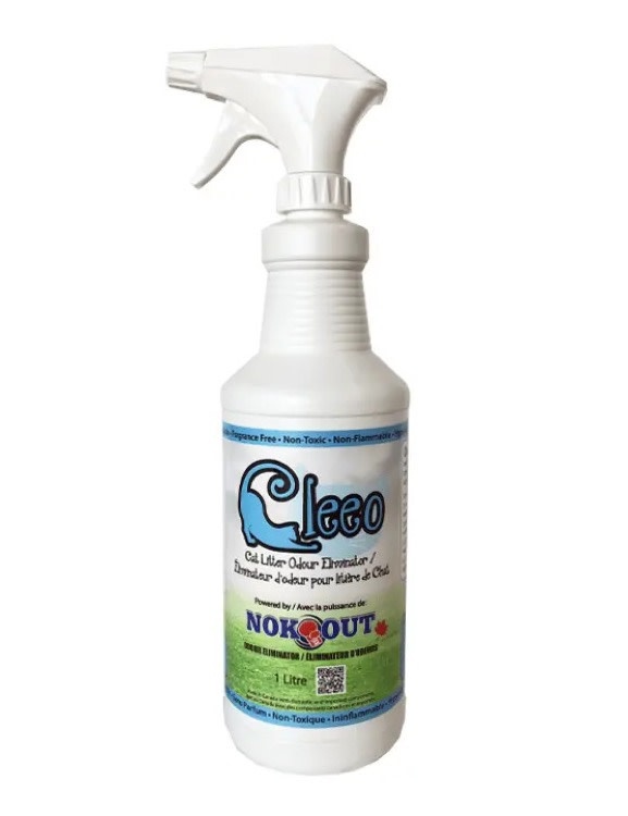 Knockout Nok Out Cleeo Cat Litter Odour Eliminator 1L