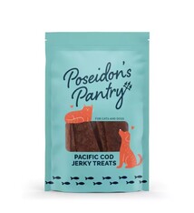 Poseidon's Pantry Poseidon's Pantry Cod Jerky Dog & Cat Treats 85g