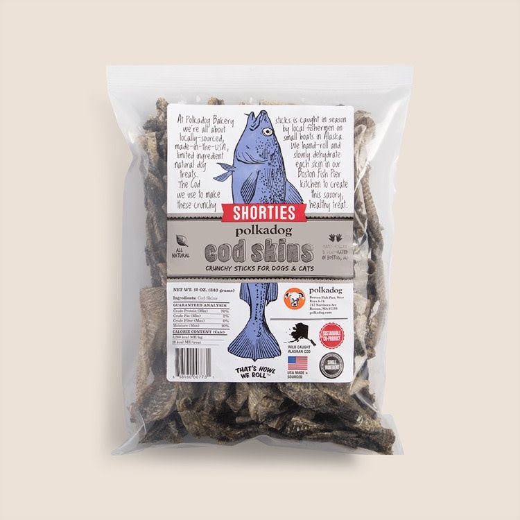Polka Dog Bakery Polka Dog Cod Skin Shorties