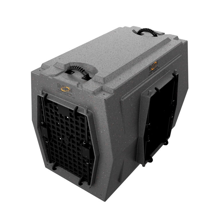 Ruff Land Ruff Land Double Door Kennel Right Side Entry