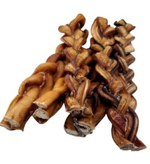 Munchie Bones Munchie Bones Braided Bully Stick 12" 14-Pack