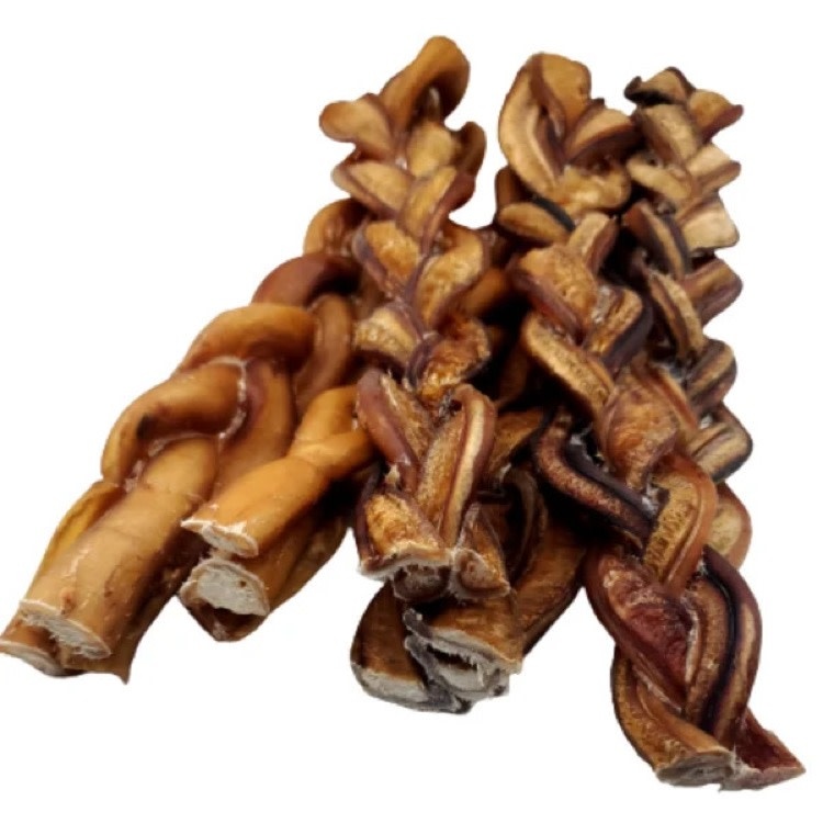 Munchie Bones Munchie Bones Braided Bully Stick 12" 14-Pack