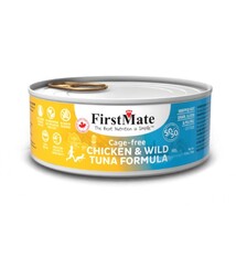 FirstMate FirstMate 50/50 Grain-Free Cat Can Cage-Free Chicken & Wild Tuna  5.5oz