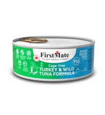 FirstMate FirstMate 50/50 Grain-Free Cat Can Turkey & Wild Tuna  5.5oz