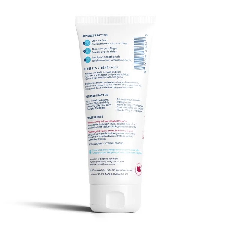 Animora Animora Cranberry Dental Gel, 90ml