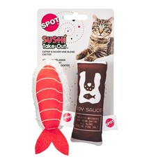 Spot Spot Sushi Take Out Cat Toy